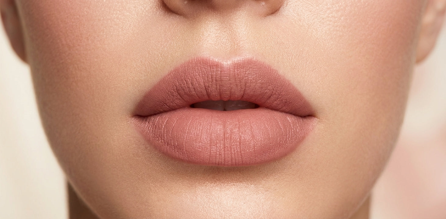 Velvety matte finish close-up